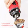 Batheidon Sanding Sleeve Set, Sanding Caps Nail Cutter, 248 Pieces