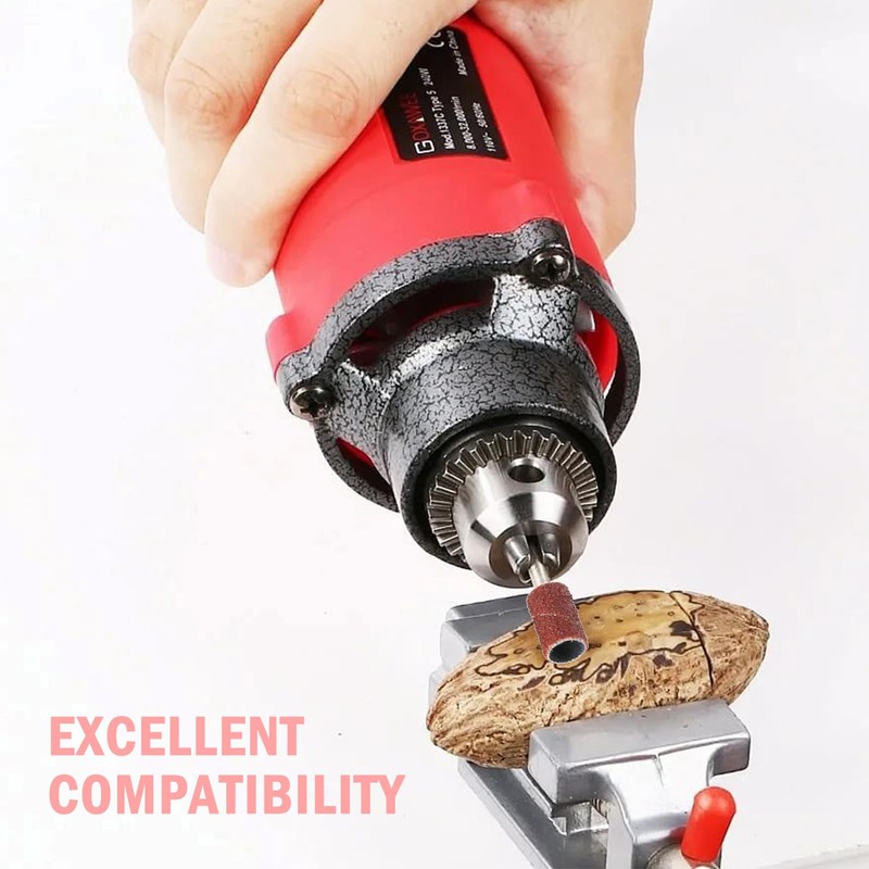 Batheidon Sanding Sleeve Set, Sanding Caps Nail Cutter, 248 Pieces