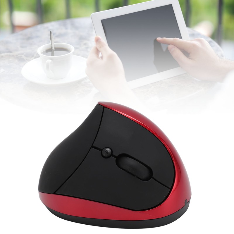 Right Handed Ergonomic Mouse Adjustable DPI 2.4G Wireless Vertical Mouse