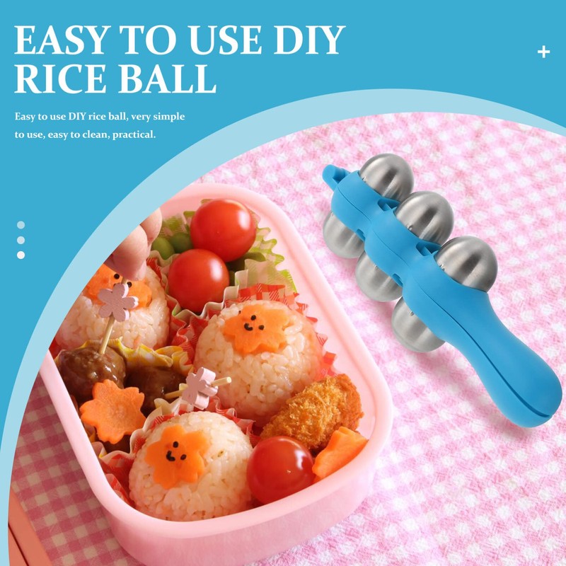 PACKOVE Rice Ball Mold Rice Ball Roller Sushi Maker Mold