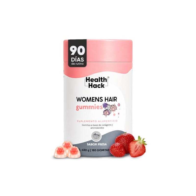 Vitaminas para el Cabello y Piel de Mujer 180 Gomitas