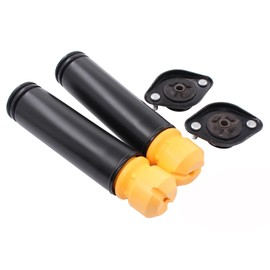 Dust Cover Kit Shock Absorber Stop Buffer Suspension Strut Support Bearing Strut Bearing Repair Kit Bracket Suspension Strut Bearing Rubber Bearing Rear Axle Rear Left Right for 3 Series E46 Compact