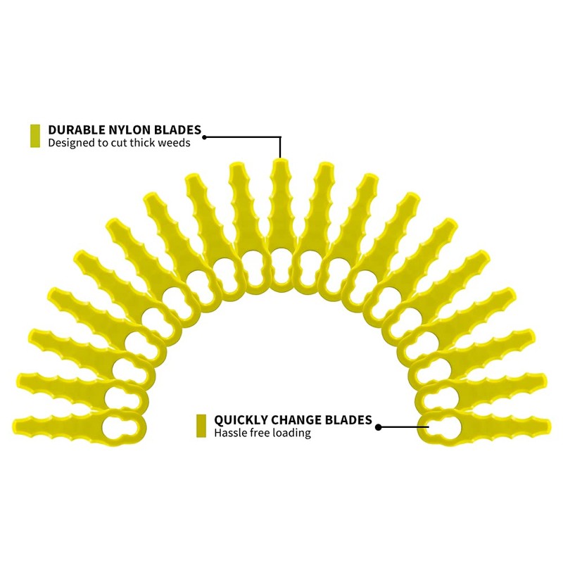 FourShow 50Pcs RAC158 Blades Compatible with Ryobi Heavy Duty Blade