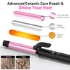 Travel Curling Iron 1 Inch,Small Curling Iron for Short Hair,Dual