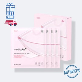 MEDICUBE Salmon PDRN Pink Collagen Jelly Gel Mask | 1 Box (4 sheet masks)