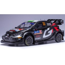 MODELLINO in Scala Ixo Model COMPATIBILE CON Toyota Yaris WRC N.33 Rally Sweden 2024 Evans-Martin 1:18 Model Scale 18RMC200 241220