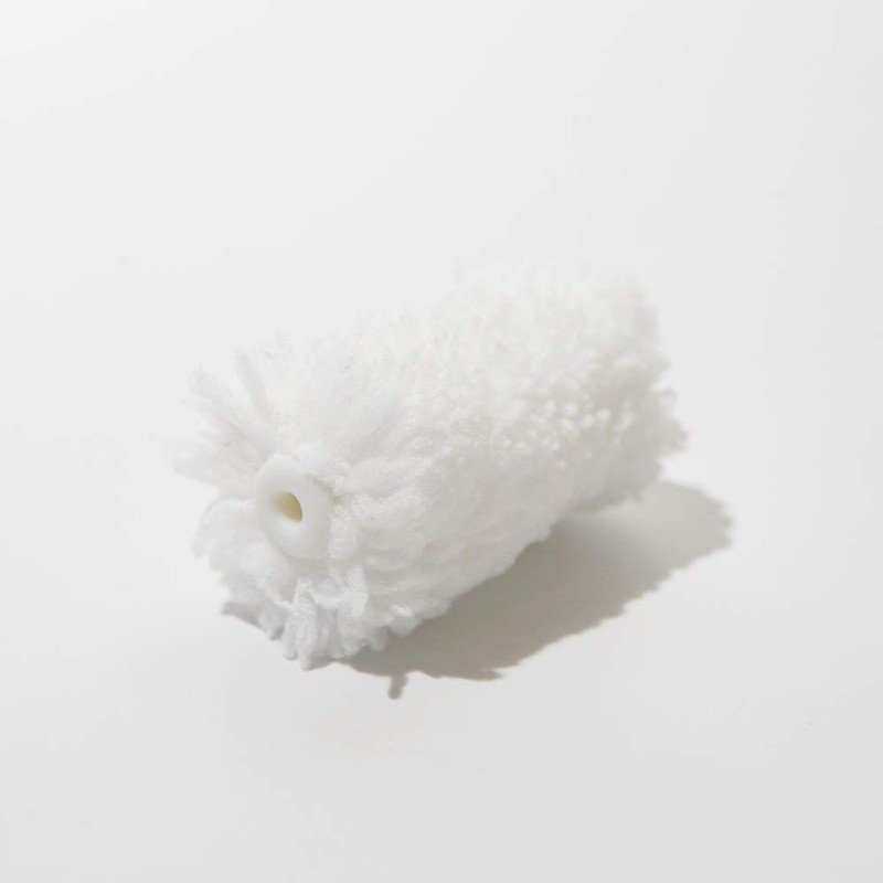 Hake City Mini Small Roller, Microfiber, White, 2 Inch, 13