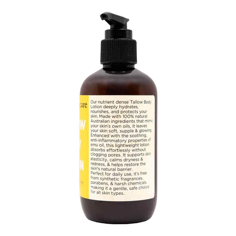 Barefoot Skincare Co Tallow Body Lotion, 195g