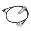 SZRMCC 12G SDI BNC Cable UHD 4K Right Angle Micro