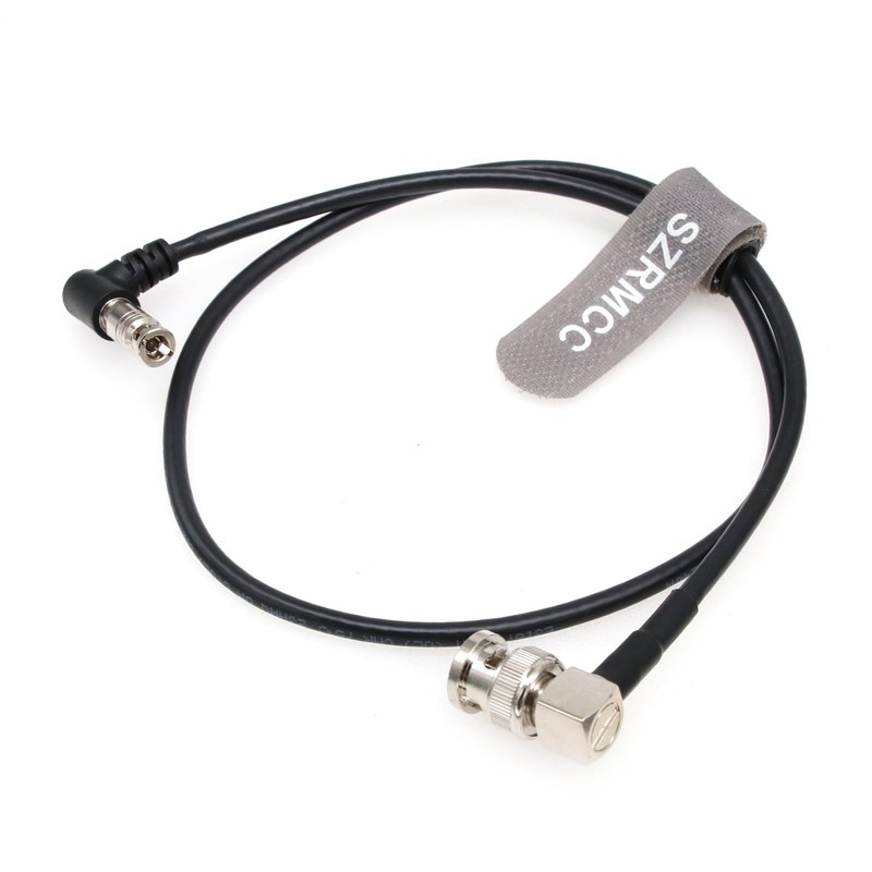 SZRMCC 12G SDI BNC Cable UHD 4K Right Angle Micro