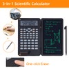 DPEDUAI Scientific Calculator with Writing Pad, 240 Computing Functions, Foldable