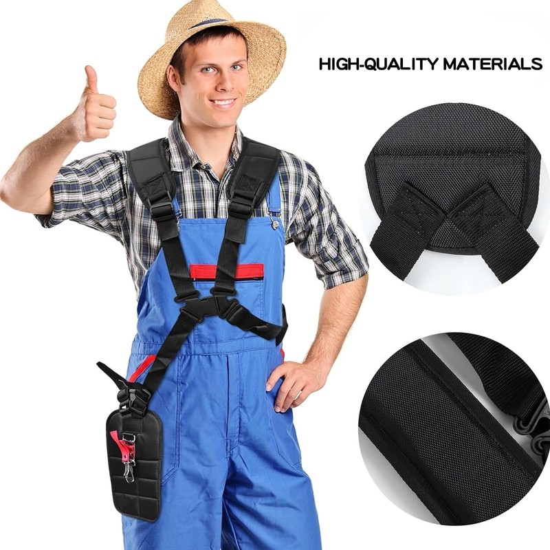 Qicai Xiaolu Weed Eater Strap – Padded Single & Double