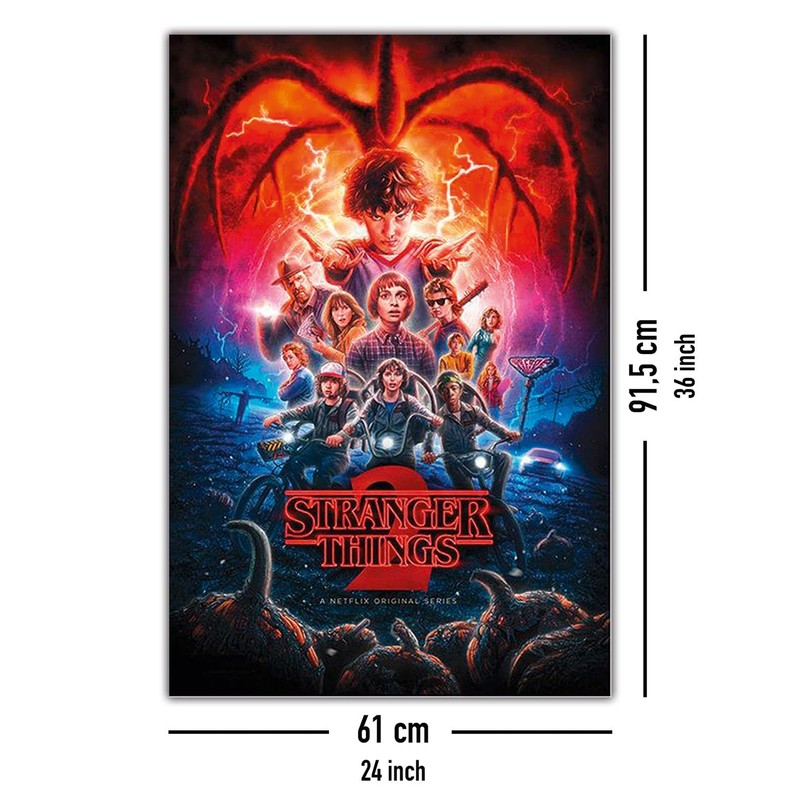 Pyramid International Stranger Things One Sheet Season 2 Poster 24x36