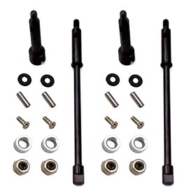 FainWan RC 4mm Widen Wheel Axle CVD Front Rear Joint Drive Shaft Upgrade Parts Compatible with SCX24 90081 1/24 RC Crawler