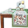 Sweet Us Vineyard Harmony Floral Cotton Table Runner and One