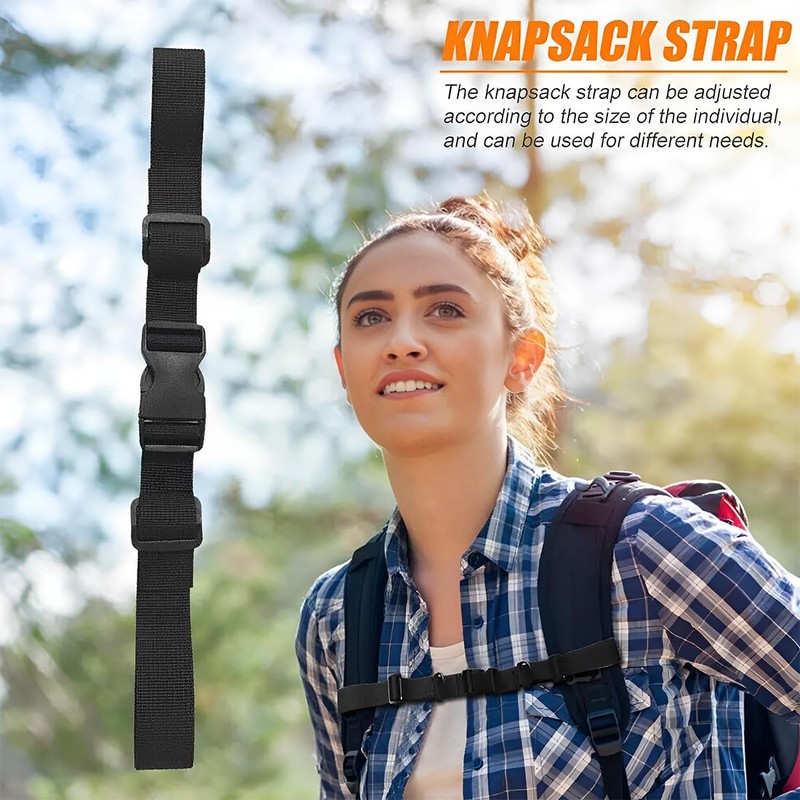 3 Pieces Adjustable Chest Strap Backpack, Chest Strap for School