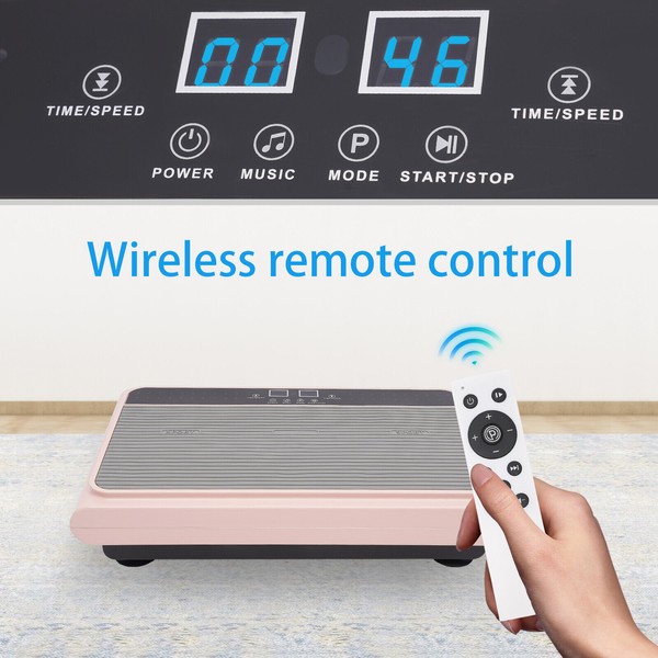 200W Whole Body Vibration Plate Vibration Platform Plate With Bluetooth