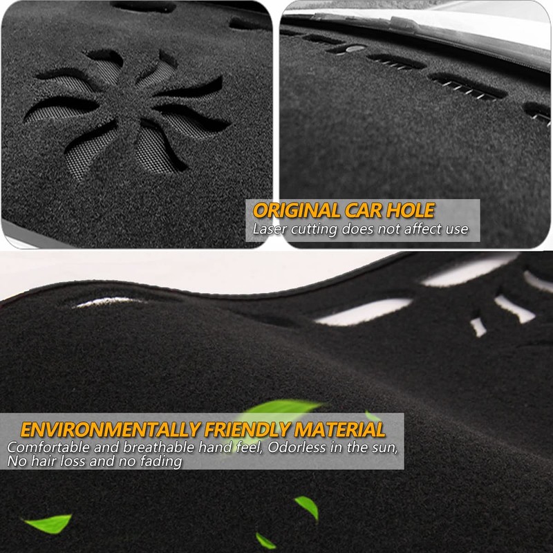 AUQDD Dashboard Cover Mat Fit for 2004 2005 2006 2007