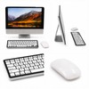 1:12 Scale Miniature Desktop Computer Set, Mini Monitor with Keyboard