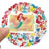 50Pcs Mixed Cartoon The Little Mermaid Stickers Gifts for Kids