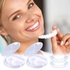 2 Pairs of Fake Teeth False Artificial Temporary Teeth Braces