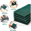 Scouring Pads 10 Pack Cleaning Washing Up Kitchen Scrubber Sponge