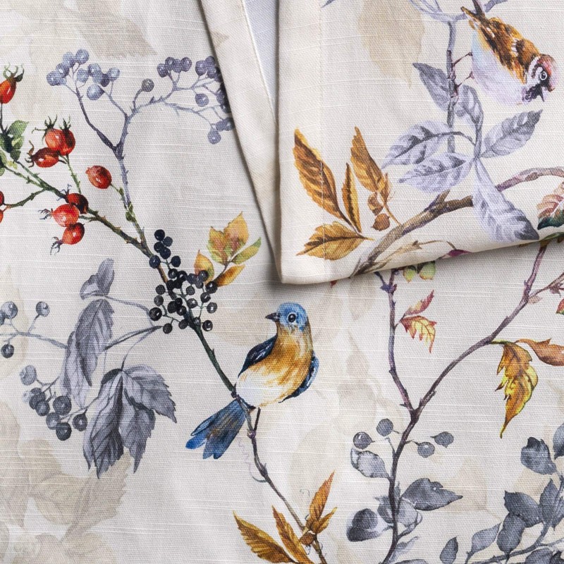 Maison d' Hermine Equinoxe - Beige 100% Cotton Table Runner