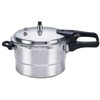 dshyuauoci Pressure Cooker 7 Quart，Aluminum Pressure Cooker Compatible with Gas