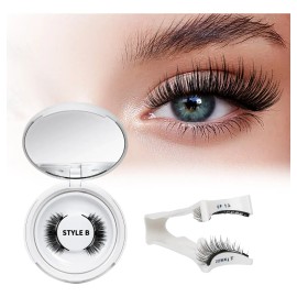 Kit De Pestañas Magnéticas Con Aplicador D Curl Durable