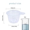 150-Pack 40ml Disposable Urine Cups, Plastic Specimen Containers for Pregnancy/Ovulation/PH
