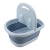 Foldable Foot Bath Basin with Massage Acupoint PP Silicone Foot