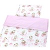 TupTam Children's Bed Linen Patterned 2-Piece Reversible Bed Linen, Colour: