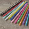 Dakoufish 12 Piece 7 Inch Reusable Plastic Thick Drinking Straws