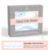 OptimaBaby Crib Sheets, Sea Animals Fitted, 2 Count