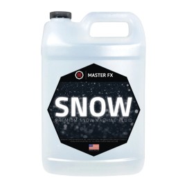 Master FX SF-ST-1 Snow Effect Machine Water Based Fluid (1 Gallon)