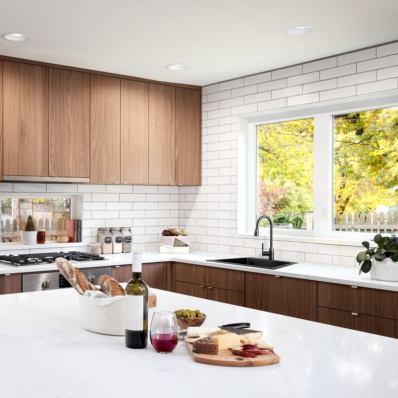 BURCHAIN 17 x 15 Inch Drop in Kitchen Sink Top