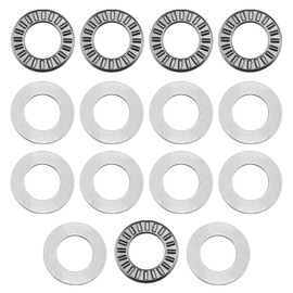 Create idea 5PCS Thrust Needle Roller Bearings with 10 Washers Inner Diameter 15.88mm Outer Diameter 28.6mm Bearing Thickness 1.984mm Gasket Thickness 0.8mm