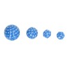 15pcs Complete Polyhedral Dice Set Acrylic D3 to D100 Spherical