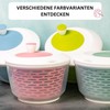 Westmark 2430226M Salad Spinner Polypropylene Transparent / White / Mint