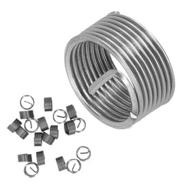 M14 1.25 Helicoil 14Mm X 1.25 Helicoil Sus304 20Pcs Thread Repair M14 X 1.25 Spiral Circle Insert Reducer Nut Threaded Expand Socket Set (1D)