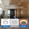 CycevSun 3 Inch LED Recessed Lights with Night Light, Dimmable