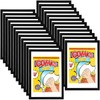 Ireer 24 Pack Comic Book Frame Wall Display Mounted Tabletop