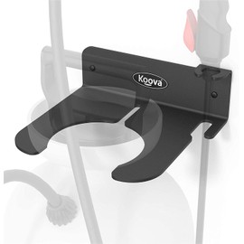 Koova Garden Pump Sprayer Holder | Wall Mounted Garden Tool Garage Organizer and Storage | FIts Round Bottles up to 2.5 Gallons | for Lawn, Plant, Water Sprayers