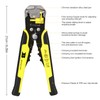 Wire Stripper, Automatic 0.2-6.0 mm² / 24-10 AWG, 3-in-1 Multifunctional