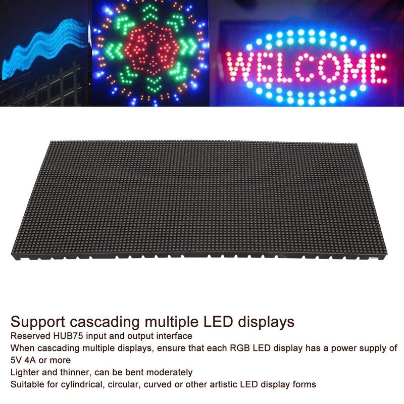 LED Matrix Panel 96x48 RGB Full Color 2.5mm Pitch 4608