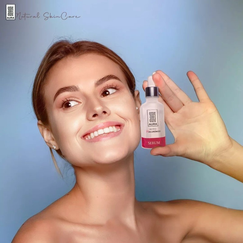 Aura Kit Skincare Cuidado Facial Acido Hialuronico + Agua Micelar