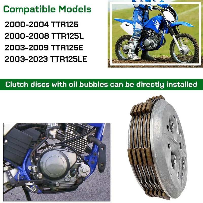 Clutch Kit Center Inner Hub Outer Pressure Plate & Complete