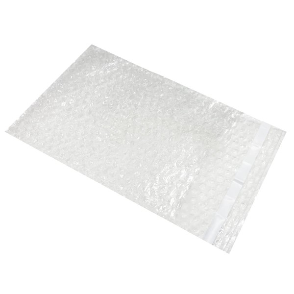 UOFFICE 100 Bubble Out Bags 6x8.5" Wrap Pouches Envelopes Self-Sealing