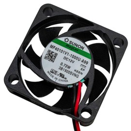 MF40101V1-1000U-A99 Sunon Fan 40 x 40 x 10 mm 12 V = 13.58 m³/h 27.3 dBA 7000 rpm