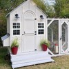 NOTASA Shed Windows 2 Pack, Chicken Coop Windows 12" x